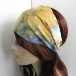 Tie Dye Headband Head Wrap Dreadband Womens Hippie..