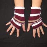 Fingerless Gloves Hand Warmers Reconstructed..