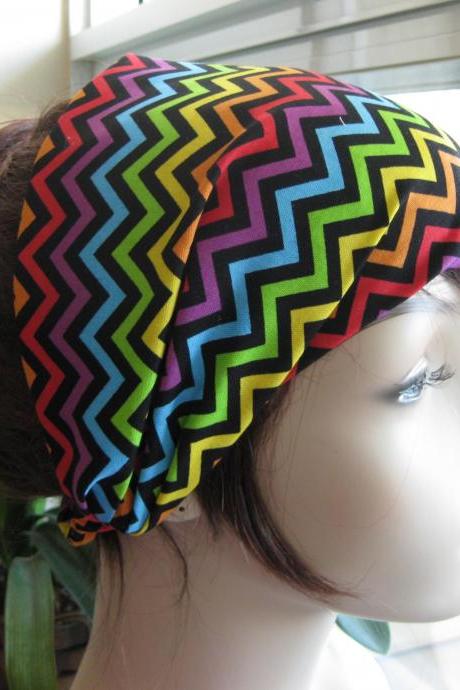Turban Head Wrap, Wide Hair Band, Women's Yoga Wrap, Wide Headband, Yoga Headband